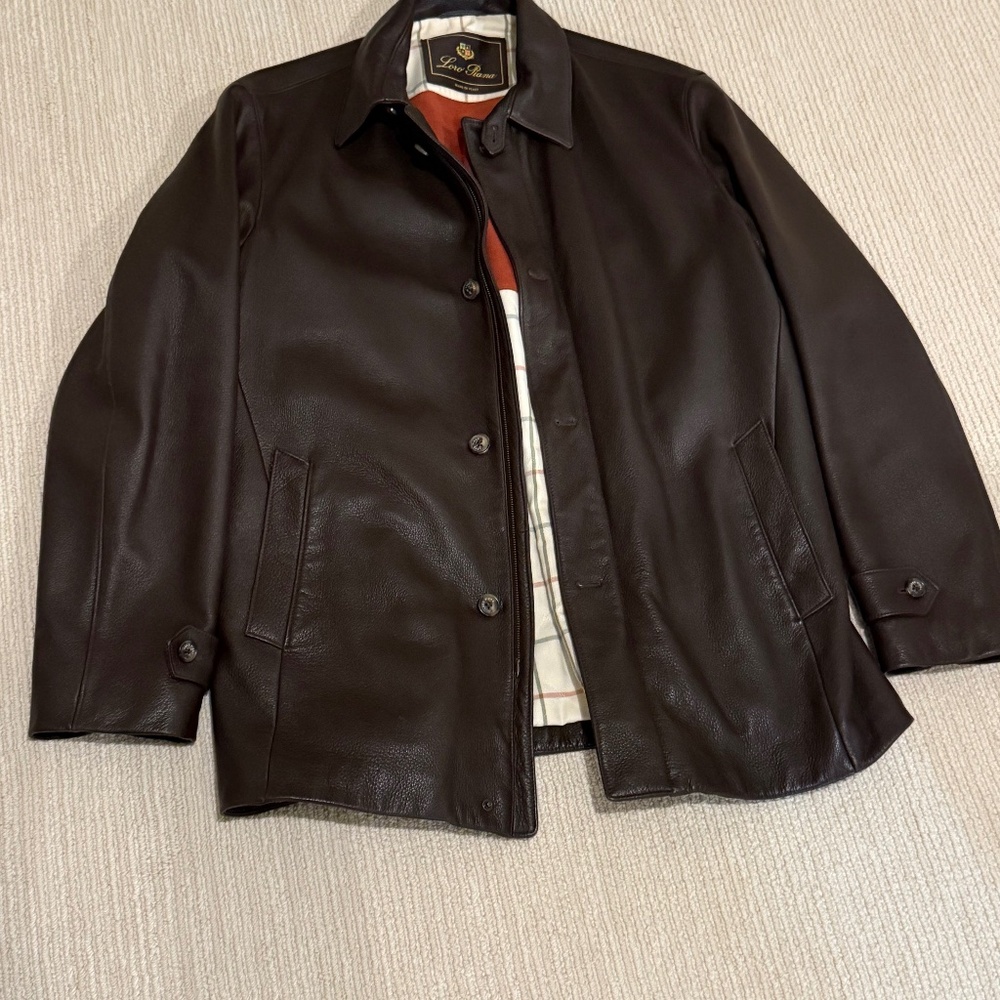 Loro Piana leather jacket